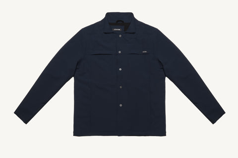 Balux Padded Shirt Jacket - Navy