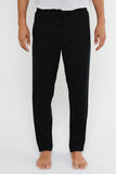 Vador Linen Blend Pants - Black