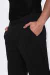 Palux Crop Trousers  - Black